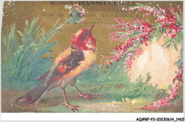 Delcampe - AQ#BFP3-CHROMOS-0731 - DOUAI - Maison Dassonville - Salon De Coiffure - Oiseau Près De Fleurs - Autres & Non Classés