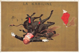Delcampe - CHROMO #CL31105 LA KABILINE ANE CLOWN CIRQUE - Autres & Non Classés