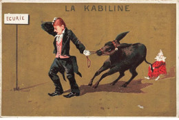 Delcampe - CHROMO #CL31104 LA KABILINE ANE CLOWN CIRQUE - Autres & Non Classés