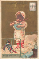Delcampe - CHROMO #CL30903 CIE ANGLO SUISSE CHAM LAIT CONCENTRE ENFANT BUVANT DU LAIT BOL CUILLER VALLET MINOT PARIS - Autres & Non Classés