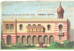 Delcampe - CHROMOS AO#AL000364 EXPOSITION UNIVERSELLE DE PARIS 1878 TURQUIE EGYTE - Autres & Non Classés