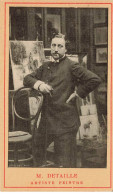 Delcampe - CHROMO #CL30777 ROYAL CHOCOLAT M.DETAILLE ARTISTE PEINTRE PORTRAIT LEOPOLD VERGER PARIS - Autres & Non Classés