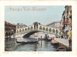 Delcampe - CHROMO #CL29717 CACAO VAN HOUTEN VENISE PONT RIALTO - Van Houten