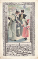 Delcampe - CHROMO #CL31123 CHOCOLAT DU PLANTEUR CALENDRIER 1900 FILLETTE CERCEAU VUE PARIS GOUPIL PARIS - Autres & Non Classés