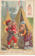 Delcampe - CHROMO #MK40860 BOUILLON INSTANTANE CIBILS HERMANOS HOMME FEMME ET PETITE FILLE URUGUAY - Autres & Non Classés