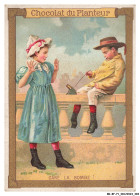 Delcampe - BR-BFP1-0193-CHROMOS - CHOCOLAT DU PLANTEUR - Gare La Bombe - Autres & Non Classés