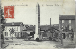 Delcampe - 07 - Annonay - La Pyramide (charrettes / Monument Frères Montgolfier) - Annonay