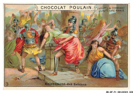 Delcampe - BR-BFP1-0165-CHROMOS - CHOCOLAT POULAIN - Enlèvement Des Sabines - Poulain