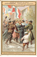 Delcampe - CHROMO #MK40943 CHOCOLATERIE D AIGUEBELLE VOYAGE DU PRESIDENT EN RUSSIE 24 AOUT 1897 ST PETERSBOURG - Aiguebelle