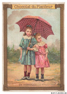 Delcampe - BR-BFP1-0195-CHROMOS - CHOCOLAT DU PLANTEUR - En Promenade - Le Repos - Autres & Non Classés