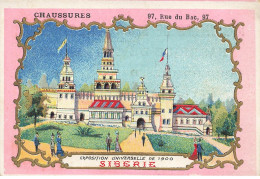 Delcampe - CHROMO FABRIQUE CHAUSSURES MEUNIER #25634 EXPO UNIV DE 1900 SIBERIE RUSSIE BLOIS BORDEAUX - Autres & Non Classés