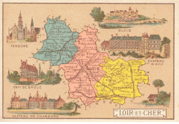 Delcampe - CHROMO #MK40670 LOIR ET CHER 41 CHICOREE G BLACK SAINTE OLLE BLOIS VENDOME CHAMBORD - Autres & Non Classés