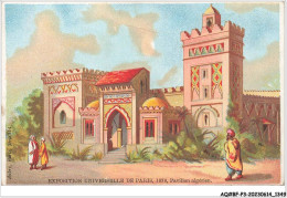 Delcampe - AQ#BFP3-CHROMOS-0672 - EXPOSITION UNIVERSELLE DE PARIS 1878 - Pavillon Algérien ALGERIE - Autres & Non Classés