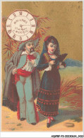 Delcampe - AQ#BFP3-CHROMOS-0714 - MEXICO - L'horloge - Un Couple, La Femme Avec Un éventail - Autres & Non Classés