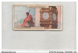 Delcampe - AYQP8-0925-CHROMOS - PAST AND PRESENT - THE CLOCK - Autres & Non Classés