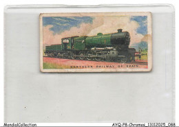 Delcampe - AYQP8-0906-CHROMOS - RAILWAY ENGINES - NORTHERN RAILWAY OF SPAIN TRAIN LOCOMOTIVE - Autres & Non Classés