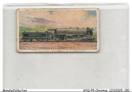 Delcampe - AYQP8-0912-CHROMOS - RAILWAY ENGINES - Pennsylvania RR - Autres & Non Classés