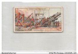 Delcampe - AYQP8-0924-CHROMOS - PAST AND PRESENT - ARTILLERY - Autres & Non Classés