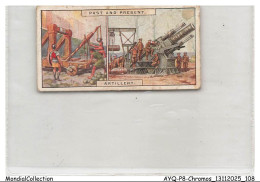 Delcampe - AYQP8-0916-CHROMOS - PAST AND PRESENT - ARTILLERY - Autres & Non Classés