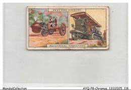 Delcampe - AYQP8-0921-CHROMOS - PAST AND PRESENT - MECHANICAL TRANSPORT - Autres & Non Classés