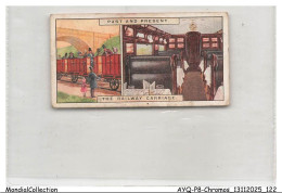 Delcampe - AYQP8-0923-CHROMOS - PAST AND PRESENT - THE RAILWWAY CARRIAGE - Autres & Non Classés