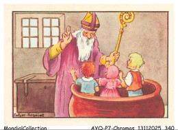 Delcampe - AYQP7-0838-CHROMOS - CAPVET-ROGNIAT - La Legende De Saint Nicolas - Autres & Non Classés