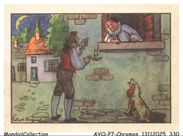 Delcampe - AYQP7-0833-CHROMOS - CAPVET-ROGNIAT - Au Clair De La Lune - Autres & Non Classés