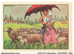 Delcampe - AYQP7-0840-CHROMOS - CAPVET-ROGNIAT - Il Pleut  - Bergere - Autres & Non Classés