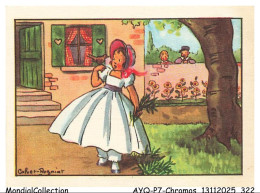 Delcampe - AYQP7-0829-CHROMOS - CAPVET-ROGNIAT - J'ai Descendu Dans Mon Jardin - Autres & Non Classés