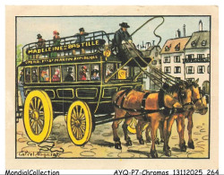 Delcampe - AYQP7-0800-CHROMOS - CAPVET-ROGNIAT - OMNIBUS 1890 - Autres & Non Classés