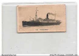 Delcampe - AYQP5-0513-CHROMOS - Ships And Shipping - The Franconia - Autres & Non Classés