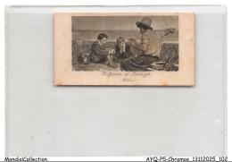 Delcampe - AYQP5-0501-CHROMOS - Boyhood Of Raleich Millais - Autres & Non Classés