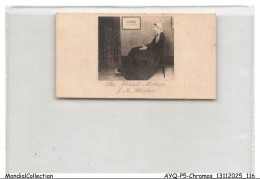 Delcampe - AYQP5-0508-CHROMOS - The Artist's Mother - J.m. Whistler - Autres & Non Classés