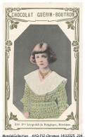 Delcampe - AYQP12-1494-CHROMOS - Chocolat Guérin-Boutron - Pre LEOPOLD DE BELGIQUE - Héritier - Guérin-Boutron