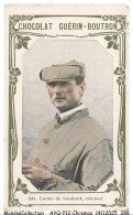 Delcampe - AYQP12-1491-CHROMOS - Chocolat Guérin-Boutron - COMTE DE LAMBERT - Aviateur - Guérin-Boutron