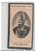 Delcampe - AYQP11-1321-CHROMOS - Collection Félix Potin - VICTOR EMMANUEL - Roi D'italie - Autres & Non Classés