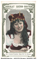 Delcampe - AYQP14-1696-CHROMOS - Chocolat Guérin-Boutron - JEANNE GRANIER  Dans Mme Le Diable - Guérin-Boutron