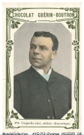 Delcampe - AYQP14-1709-CHROMOS - Chocolat Guérin-Boutron - COQUELIN AINE - ARTISTE DRAMATIQUE - Guérin-Boutron