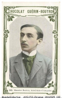 Delcampe - AYQP14-1715-CHROMOS - Chocolat Guérin-Boutron - MAURICE BARRES - ACADEMIE-FRANCAISE - Guérin-Boutron