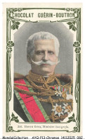 Delcampe - AYQP14-1691-CHROMOS - Chocolat Guérin-Boutron - BARON GERA - Ministre Hongrois - Guérin-Boutron