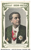 Delcampe - AYQP14-1692-CHROMOS - Chocolat Guérin-Boutron - FRANCOIS COPPEE De L'academie Francaise - Guérin-Boutron