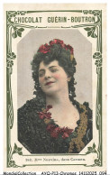 Delcampe - AYQP14-1697-CHROMOS - Chocolat Guérin-Boutron - Mme NUOVINA Dans Carmen - Guérin-Boutron