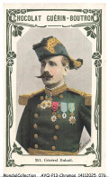 Delcampe - AYQP14-1688-CHROMOS - Chocolat Guérin-Boutron - GENERAL DUBAIL - Guérin-Boutron