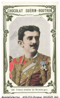 Delcampe - AYQP14-1681-CHROMOS - Chocolat Guérin-Boutron - PRINCE HERITIER DE MONTENEGRO - Guérin-Boutron