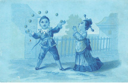Delcampe - MIKIH-CHROMO- 0008 CHINE LE JONGLEUR CHINOIS - Autres & Non Classés