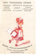 Delcampe - MIKIH-CHROMO- 0027 WIEN AUTRICHE PRAG TCHEQUIE AUG TSCHINKEL SOHNE LIVREUSE A PATINS A ROULETTES - Autres & Non Classés