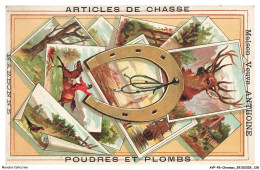 Delcampe - AYPP6-0414-CHROMOS - Articles De Chasse - Poudre Et Plombs - Autres & Non Classés