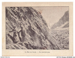 Delcampe - AYPP13-0979-CHROMOS - La Mer De Glace - Le Mauvais Pas - Autres & Non Classés