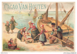 Delcampe - AYPP6-0387-CHROMOS - Cacao Van Houten - Van Houten