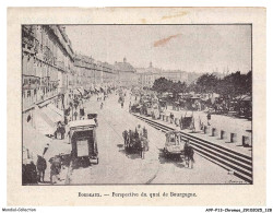 Delcampe - AYPP13-0974-CHROMOS - Bordeaux - Perspective Du Quai De Bourgeoise - Autres & Non Classés